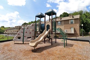 Playground with soft surface